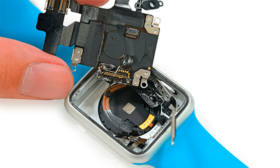 Замена материнской платы Apple Watch Series 1